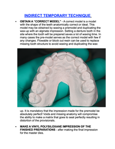 Indirect Provisionals